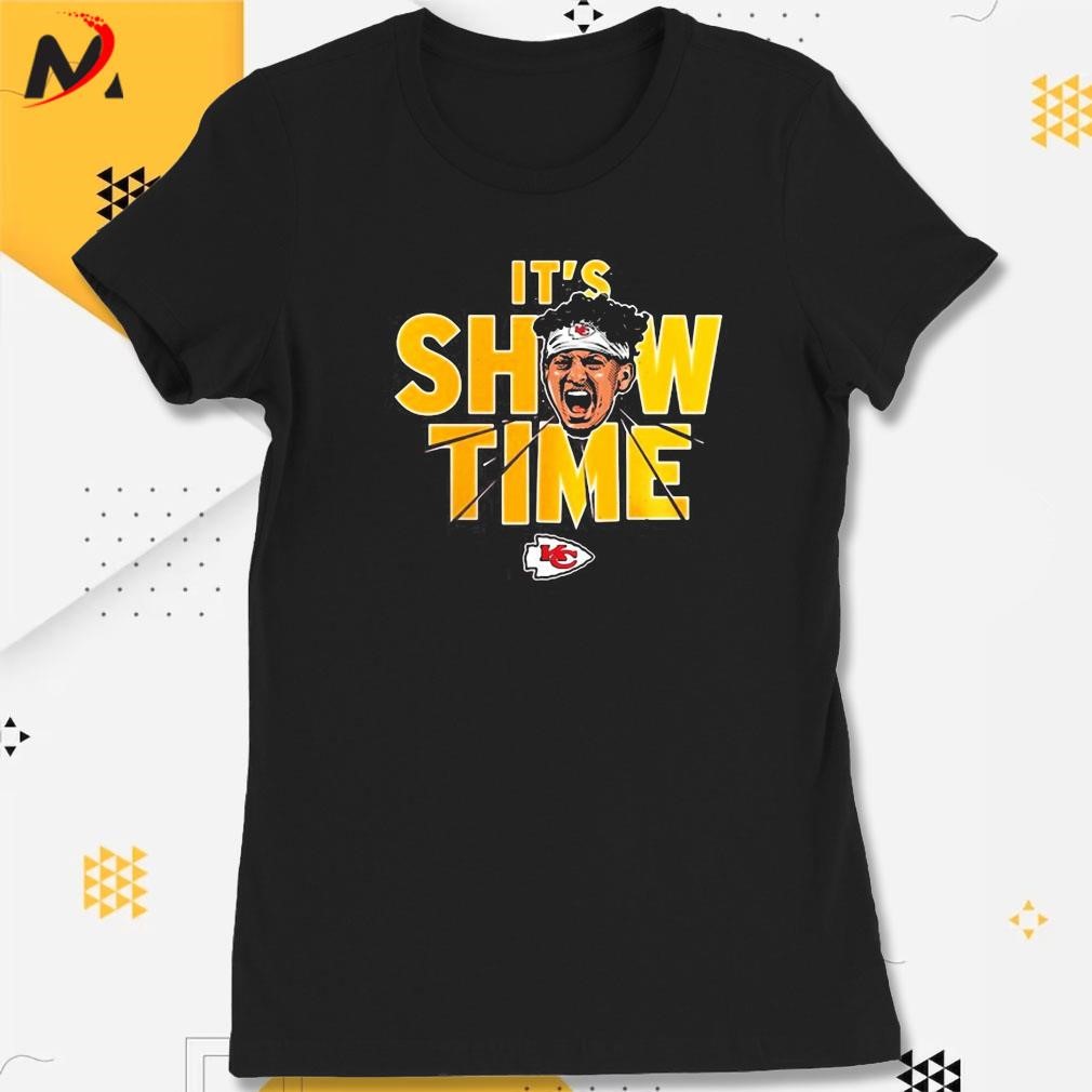 Kansas City Chiefs Patrick Mahomes Red It's Showtime Shirt, hoodie,  sweater, long sleeve and tank top