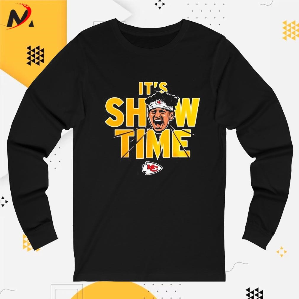 Kansas City Chiefs Patrick Mahomes Red It's Showtime Shirt, hoodie,  sweater, long sleeve and tank top