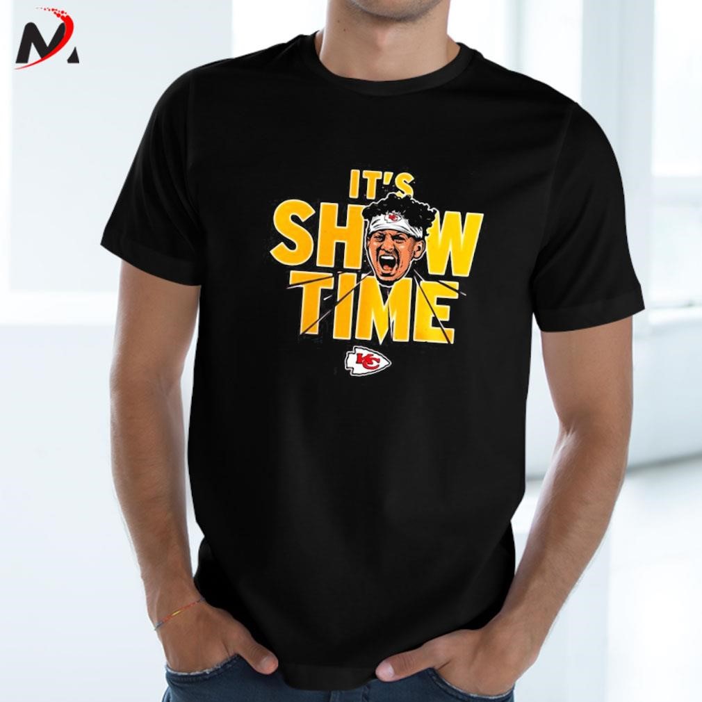 Men's Kansas City Chiefs Patrick Mahomes Red It's Showtime T-Shirt