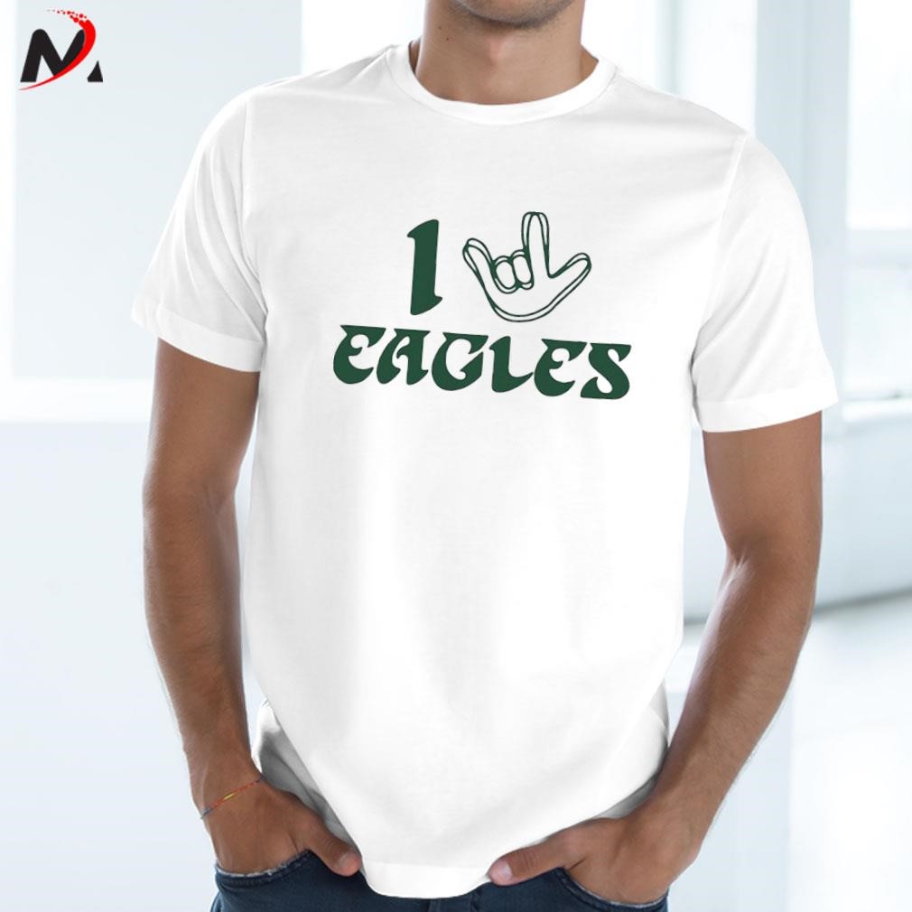 Philadelphia Eagles love sign logo shirt, hoodie, sweater, long