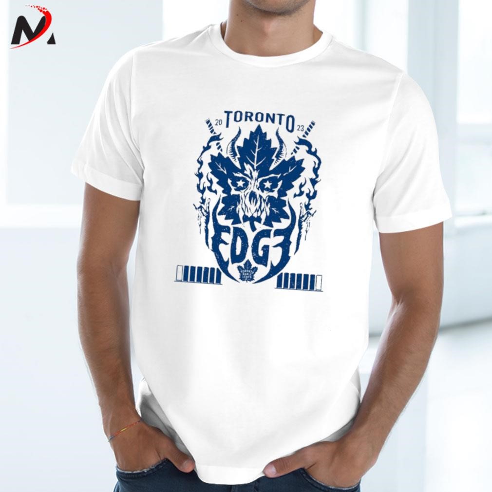 Sheamus Wearing Toronto Maple Leafs 2023 X Edge Collaboration Art Design  Shirt