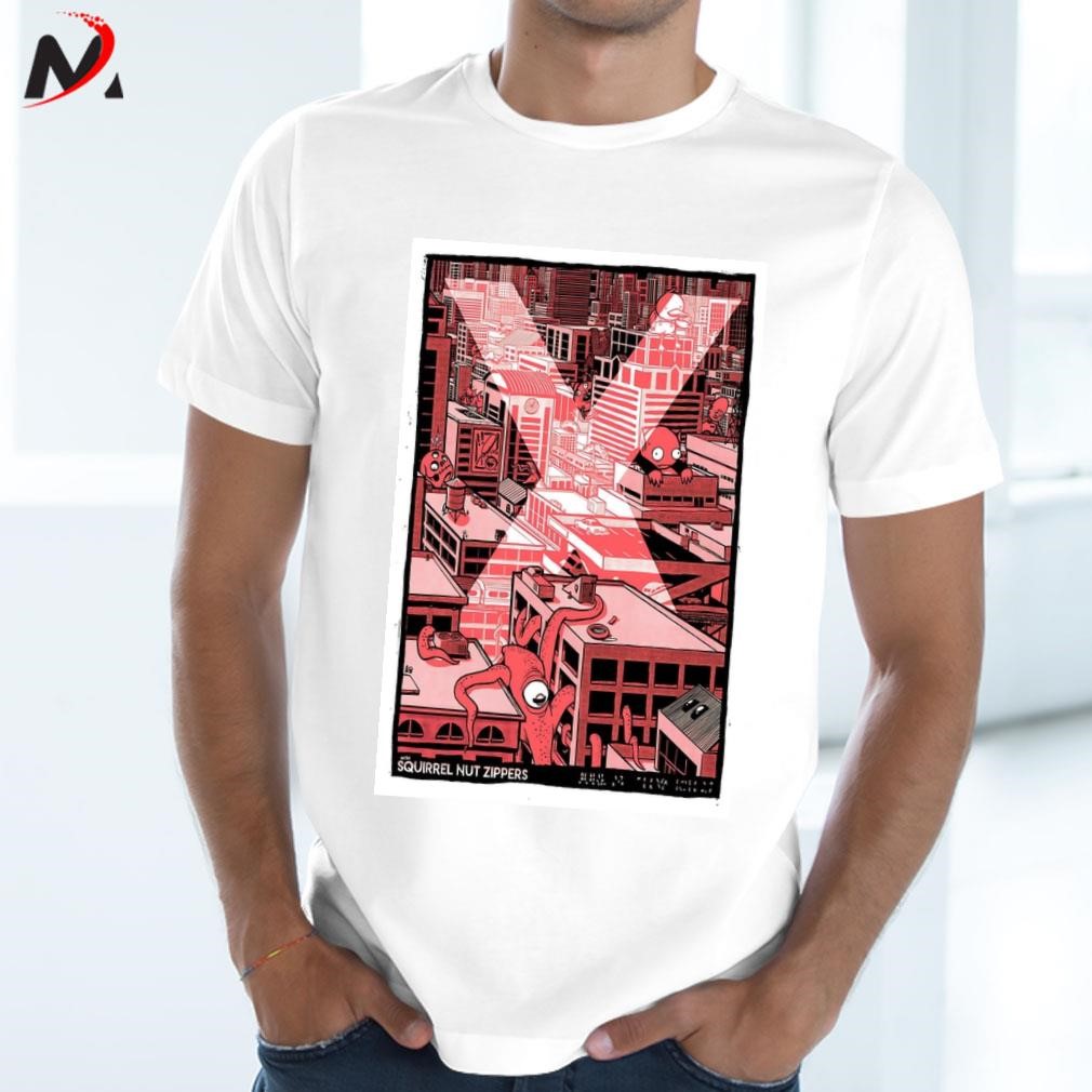 Awesome X The Band Tour Chicago IL 2023 art poster design T-shirt