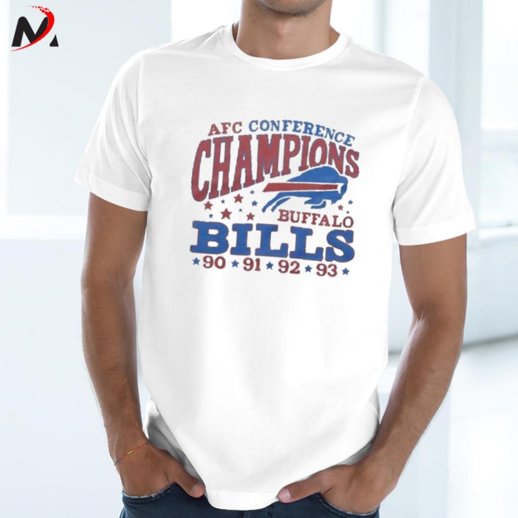 Original AFC conference champions Buffalo Bills 90 91 92 93 logo design t- shirt, hoodie, sweater, long sleeve and tank top