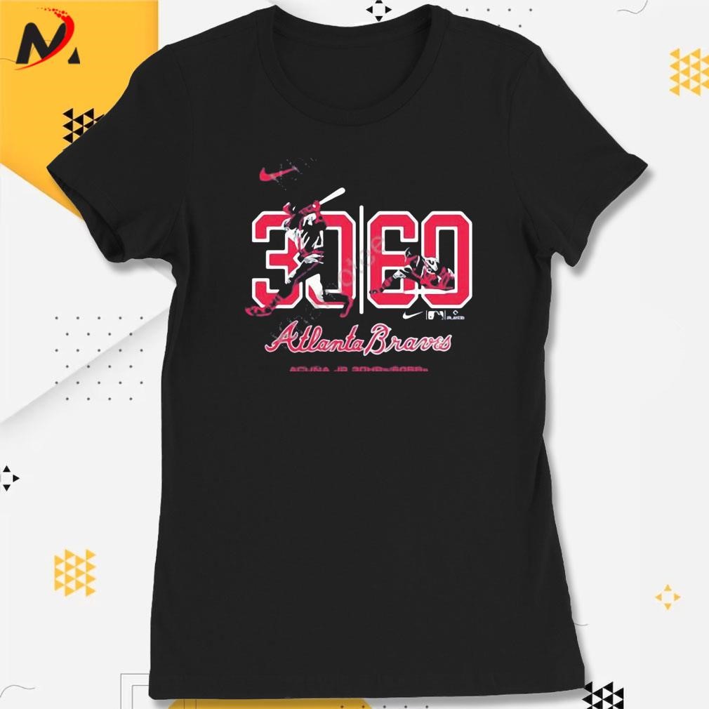 Awesome Acuña Jr 30 60 Atlanta Braves Art T shirt - Limotees