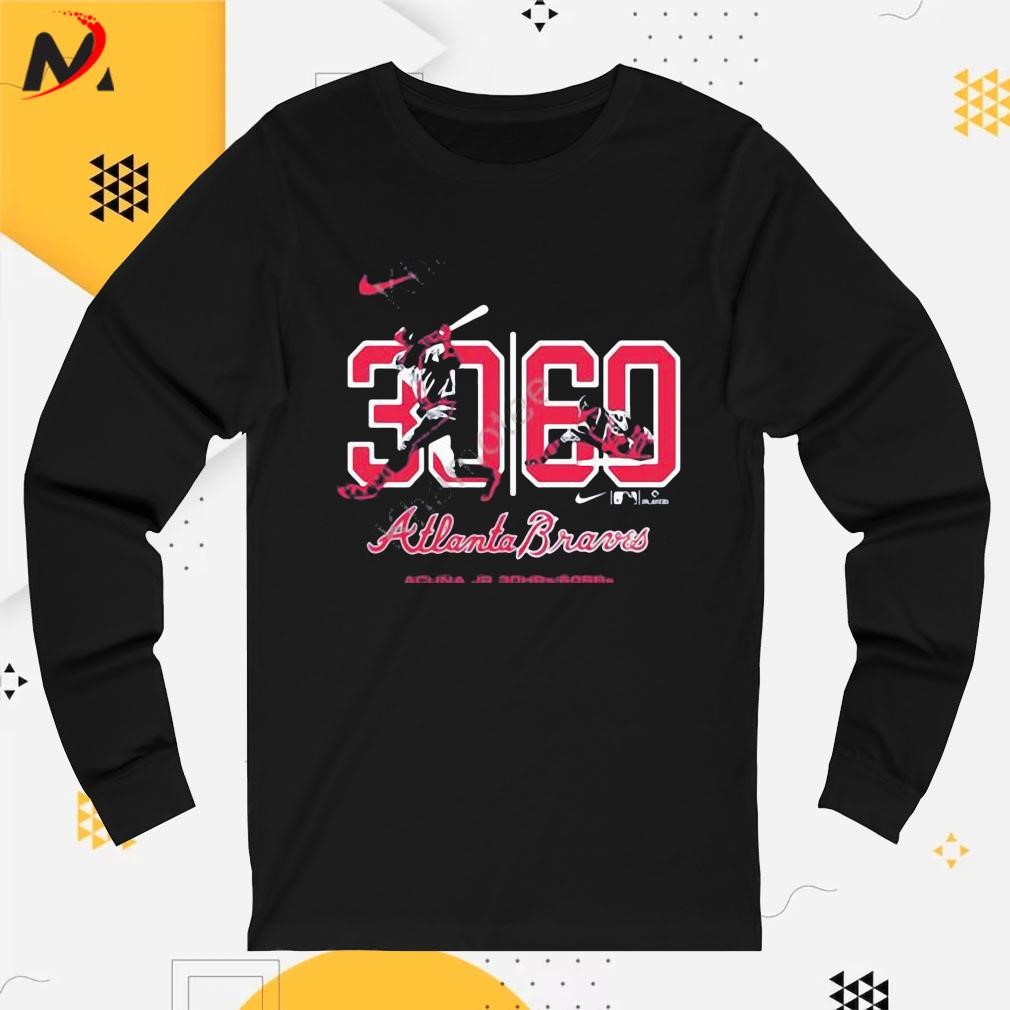 Awesome Acuña Jr 30 60 Atlanta Braves Art T shirt - Limotees