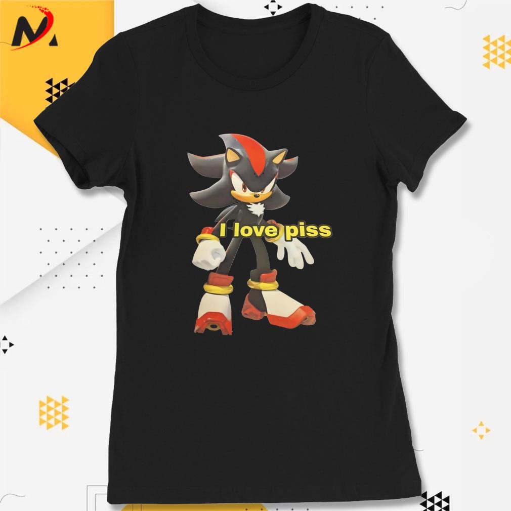 Dark Sonic I Love Piss T-Shirt