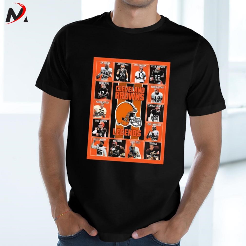 Cleveland Browns Legends Poster Shirt, hoodie, sweater, long