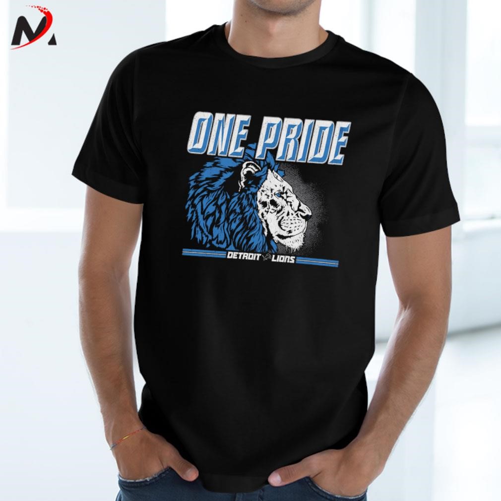 Detroit Lions One Pride logo 2022 shirt, hoodie, sweater, long sleeve and  tank top