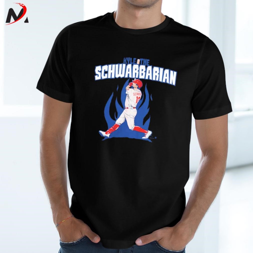 Kyle Schwarber Philadelphia Phillies Kyle The Schwarbarian shirt, hoodie,  sweater, long sleeve and tank top