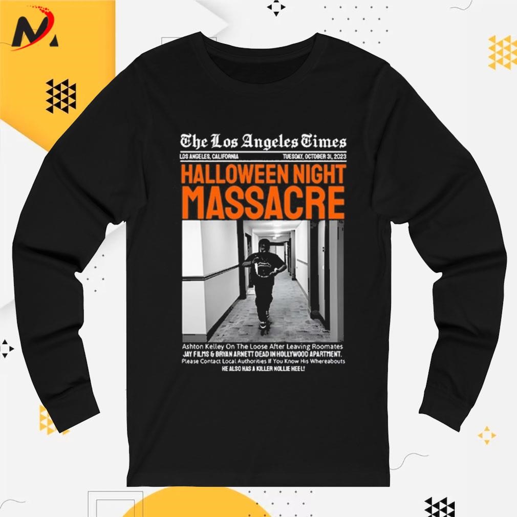 The Los Angeles Times Halloween Night Massacre 2023 Shirt