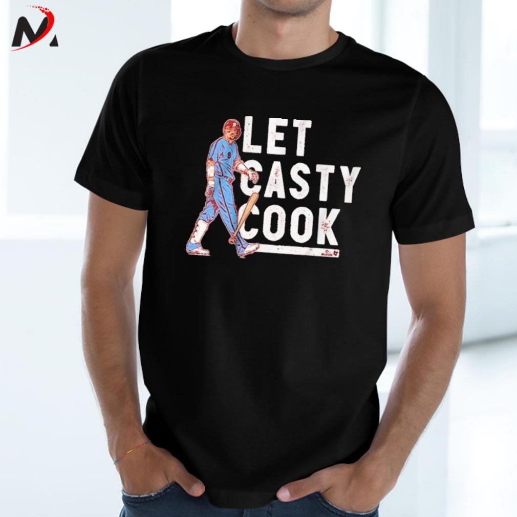 Philadelphia Phillies Nick Castellanos Let Casty Cook T Shirt