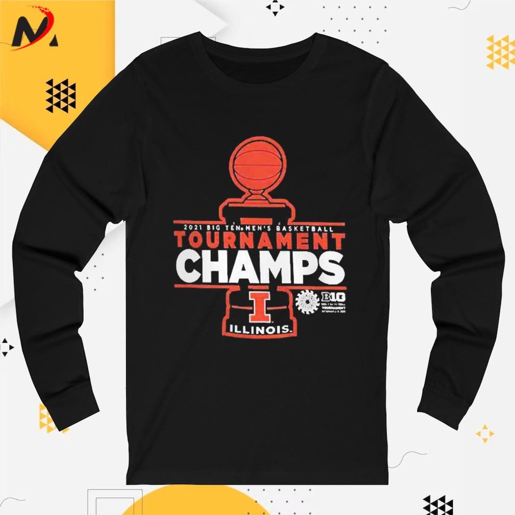 Illinois Fighting Illini 2022 B1G Men's Basketball Champions Shirt, hoodie,  sweater, long sleeve and tank top