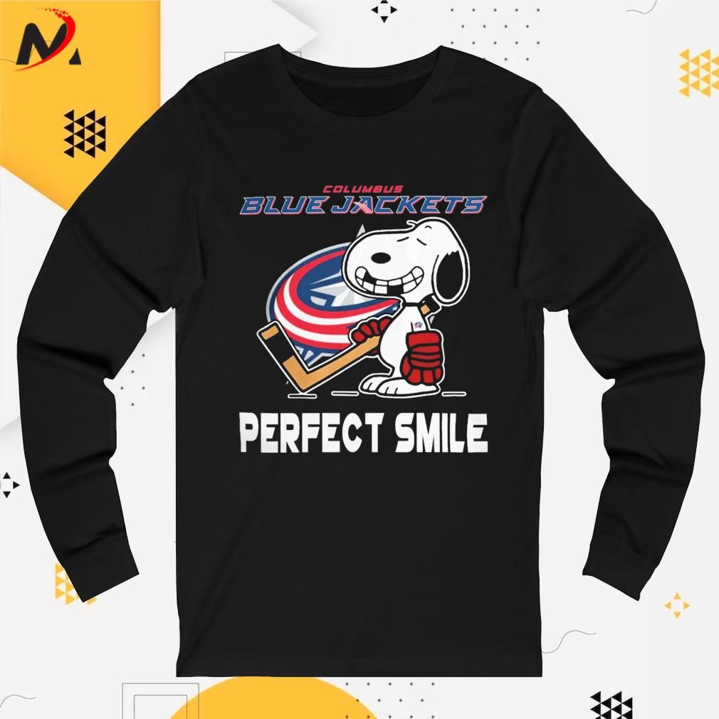 Columbus Blue Jackets Snoopy and Charlie Brown dancing T-shirt, hoodie,  sweatshirt for men and women