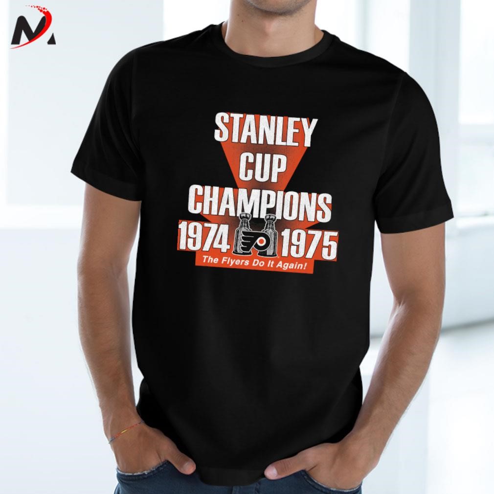 PHILADELPHIA FLYERS VINTAGE 1974-75 STANLEY CUP CHAMPIONS GLASS