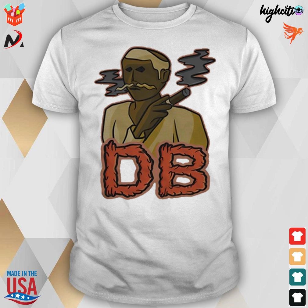 Official Db Osrs character smoking t-shirt