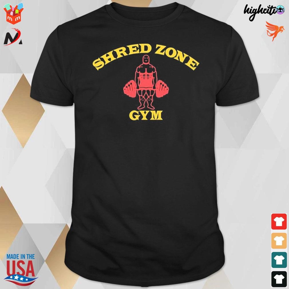 Official Laurie Laurence shred zone gym t-shirt