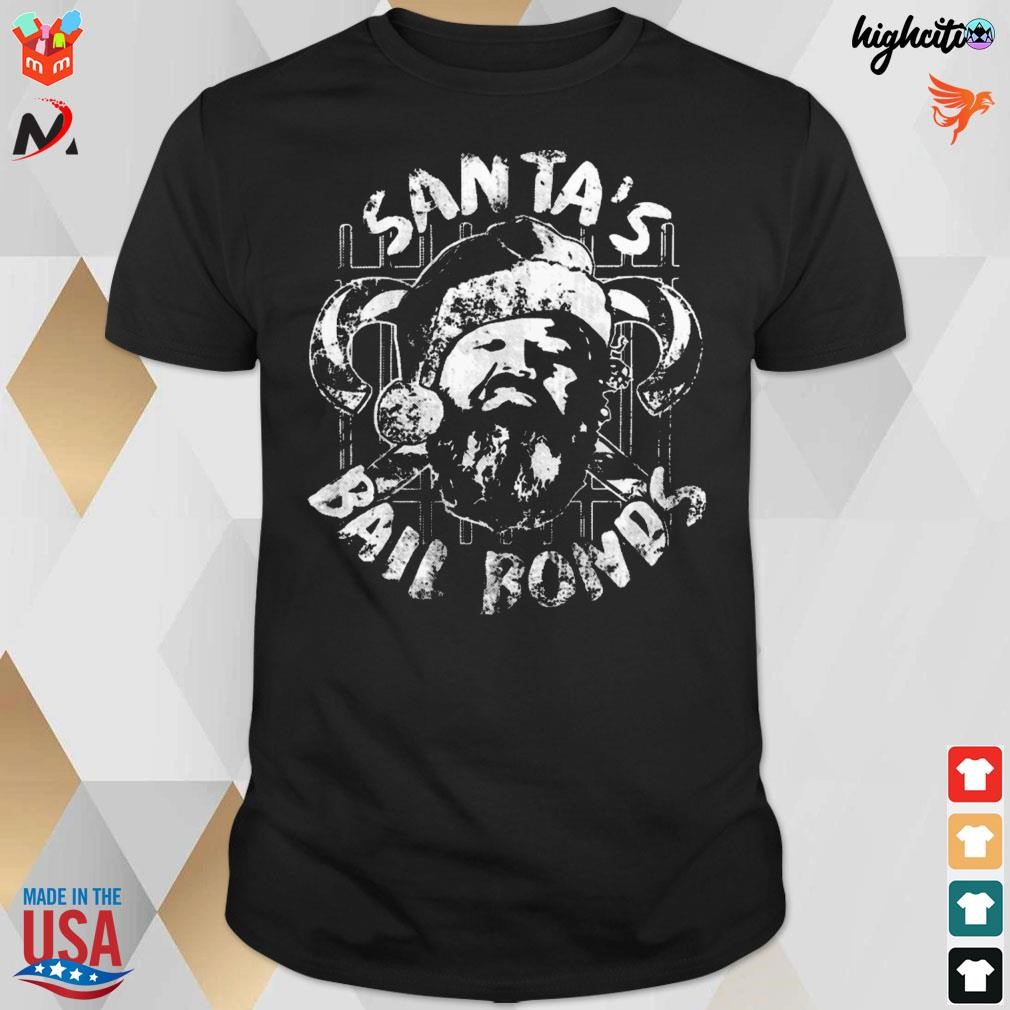 Robert Oberst Santa's Bail Bonds t-shirt