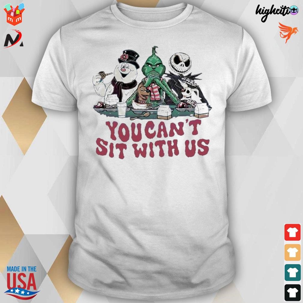 You Cant Sit With Us Frosty And Friends t-shirt