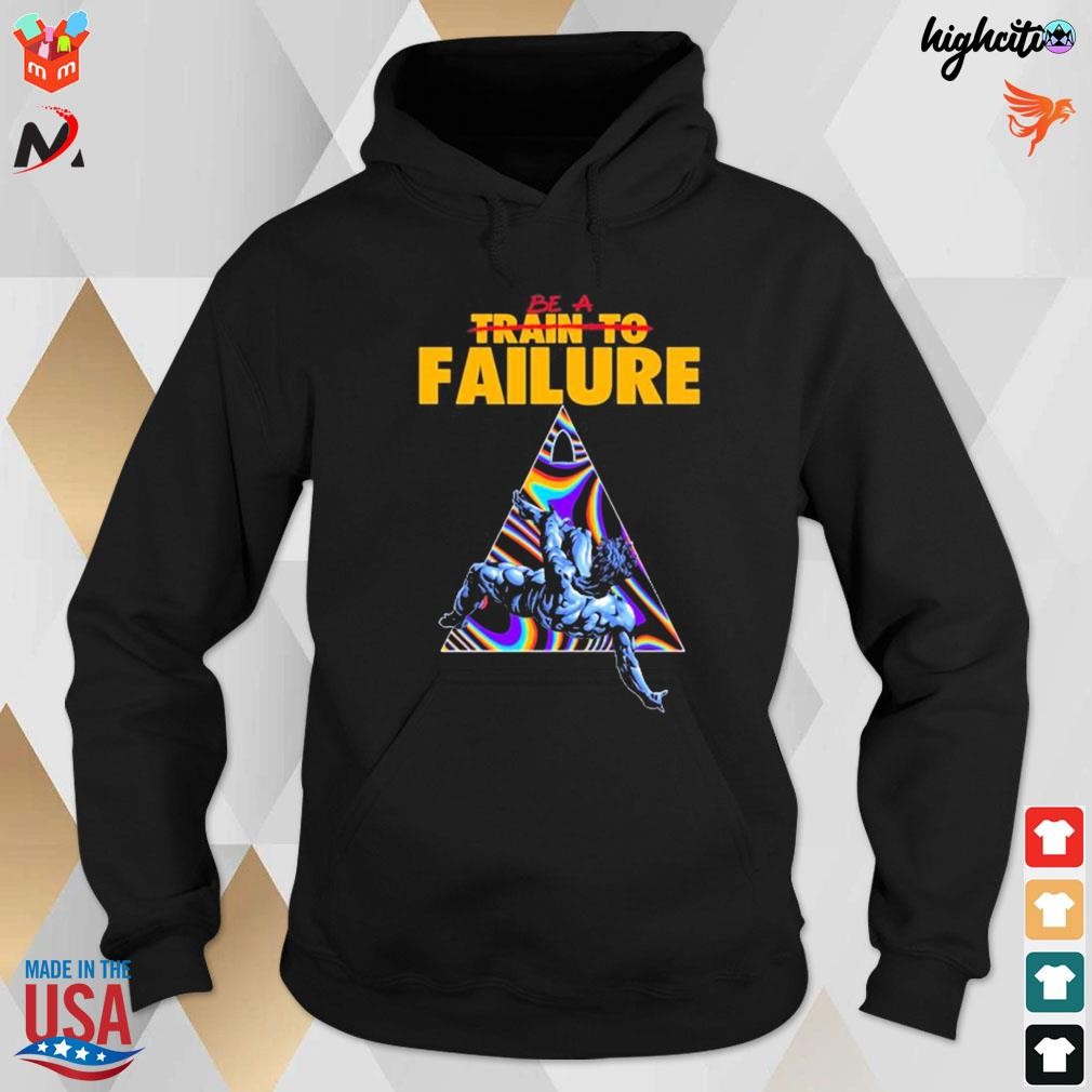 Raskol Apparel be a train to failure artwork t-shirt, hoodie