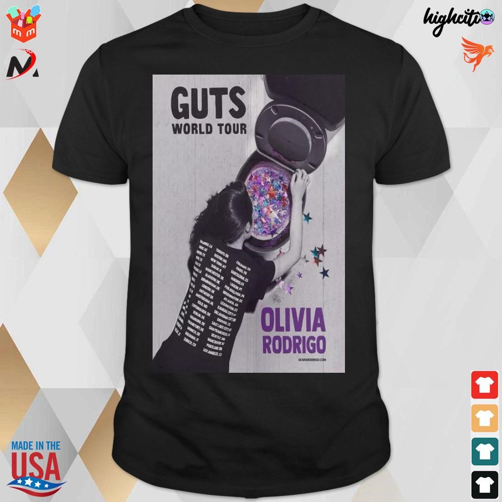 Olivia Rodrigo Guts Shirt Merch Tour 2024 Classic Hoodie - TourBandTees