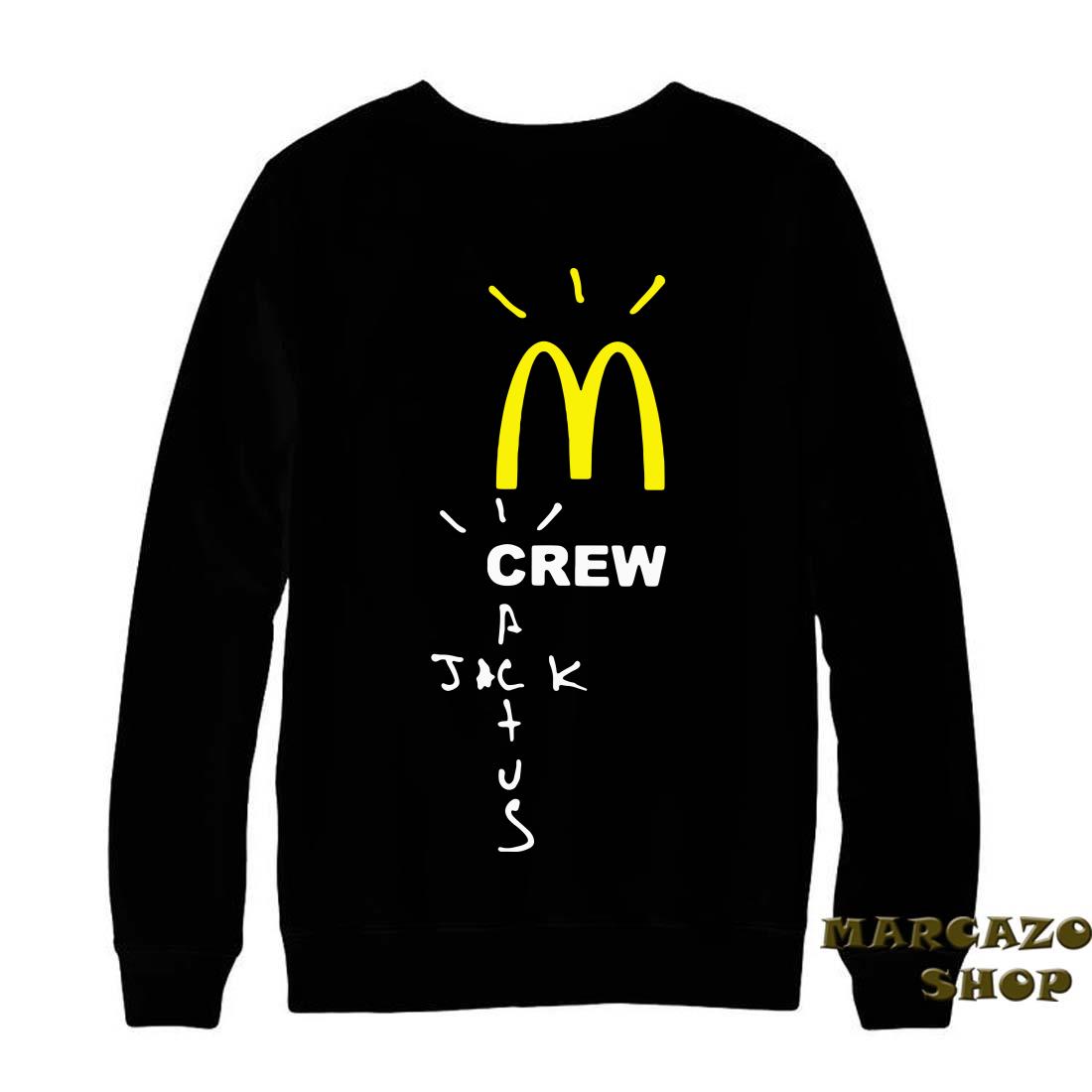 cactus jack mcdonalds sweatshirt